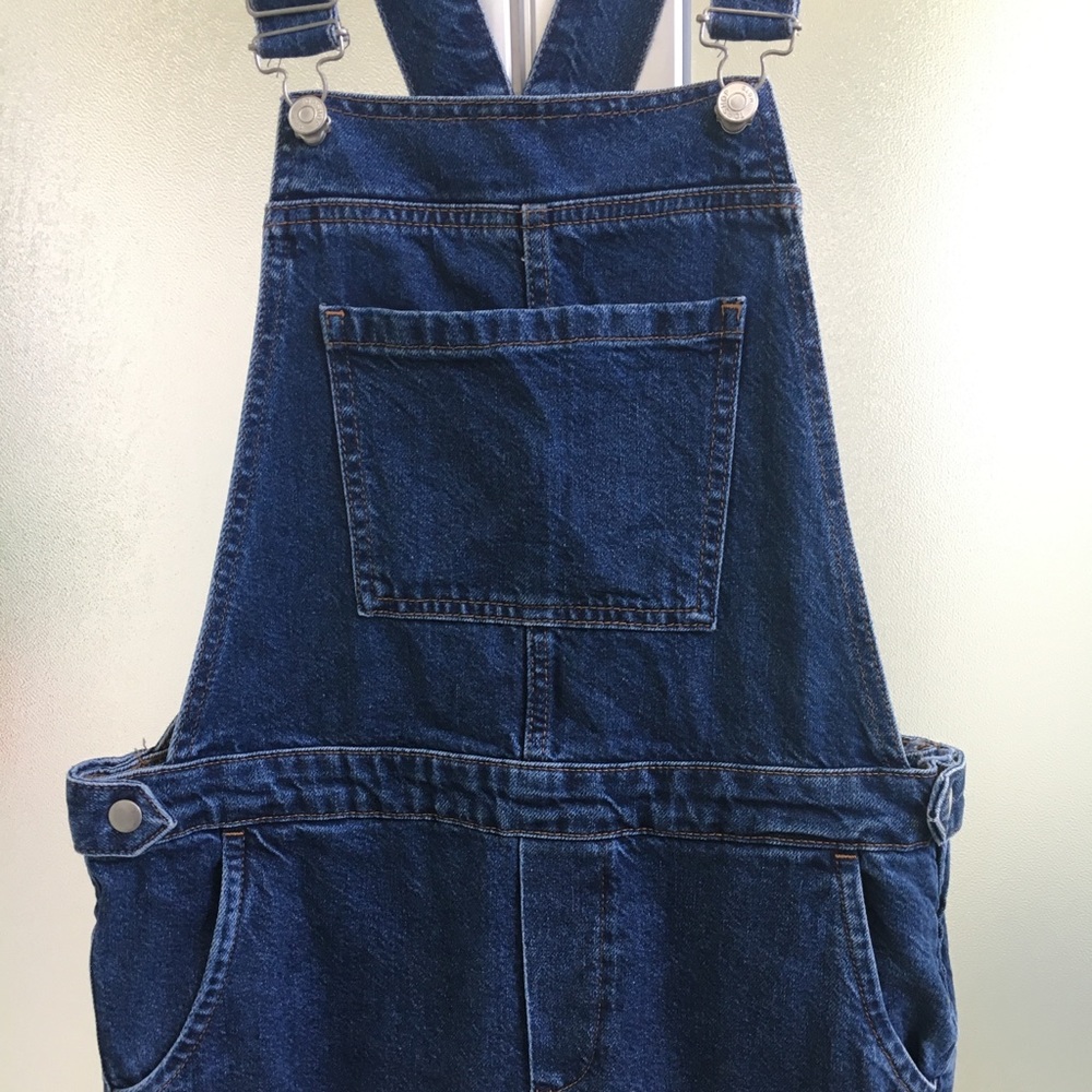Topshop Denim Overalls